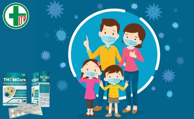 Bảo vệ trẻ cũng như cả gia đình trước virus cúm với Thymo ATK